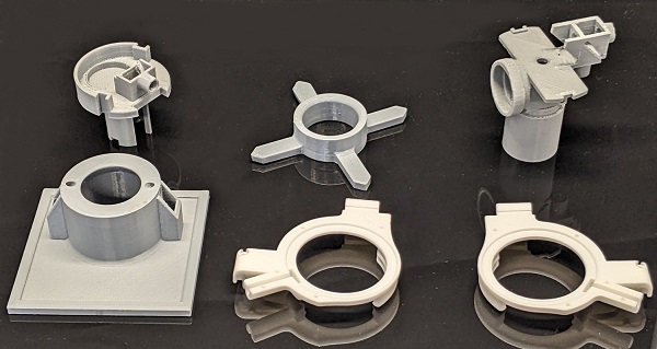 OICO 3D Printed parts example
